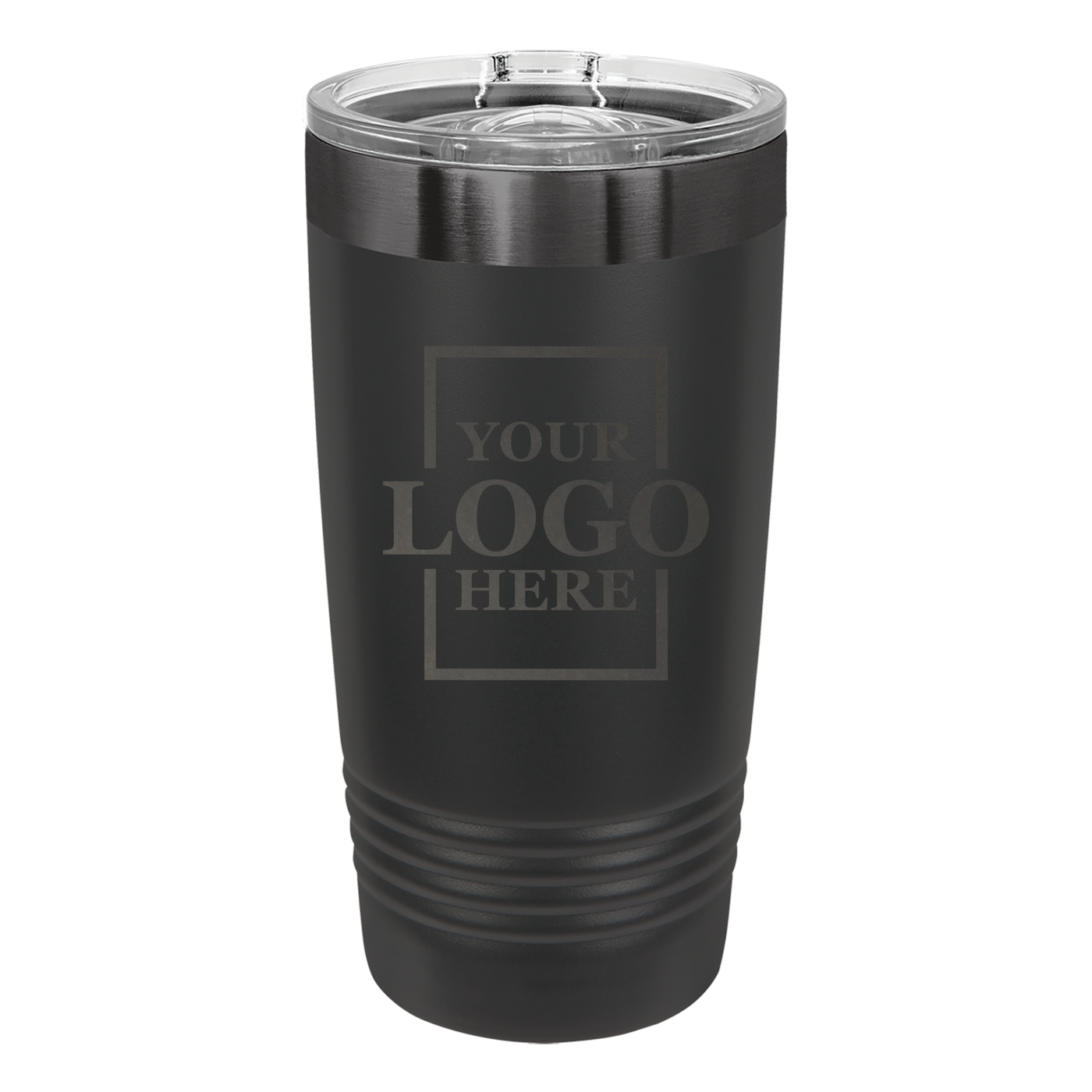 20 oz Tumbler - Ghost Black Plated