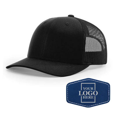 Branded Trucker Snapback Hat - Hex Patch