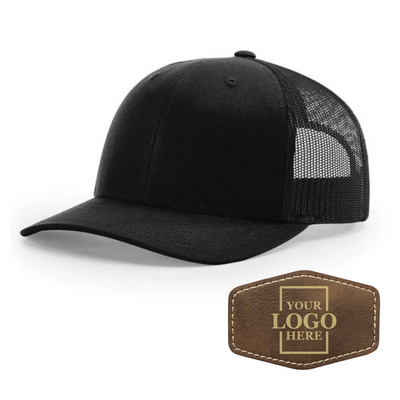 Branded Trucker Snapback Hat - Hex Patch