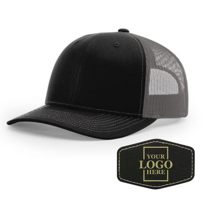 Branded Trucker Snapback Hat - Hex Patch