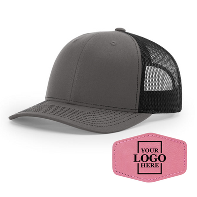 Branded Trucker Snapback Hat - Hex Patch