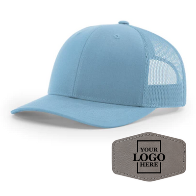 Branded Trucker Snapback Hat - Hex Patch