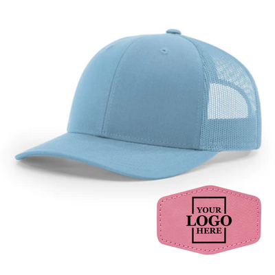 Branded Trucker Snapback Hat - Hex Patch