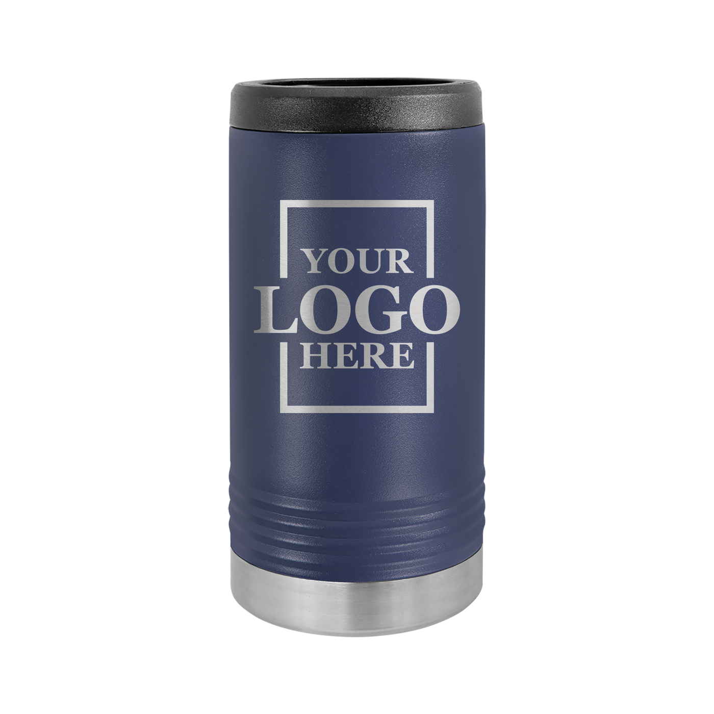 Custom Text Personalized Skinny Can Holders